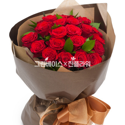 빨강장미꽃다발4